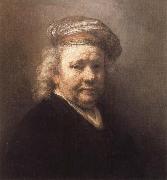 Self-Portrait REMBRANDT Harmenszoon van Rijn